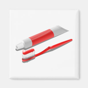 Aimant Brosse À Dents Et Presse-Dents