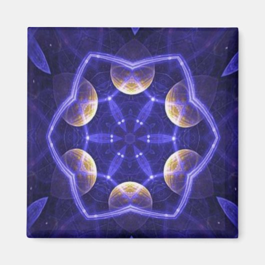 Aimant Brouillard bleu (Devant)