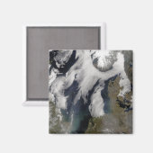 Aimant Brouillard en mer du Nord (Recto/Verso)