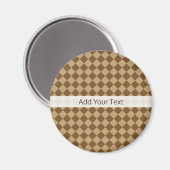 Aimant Brown Combination Diamond Pattern by STaylor (Recto/Verso)