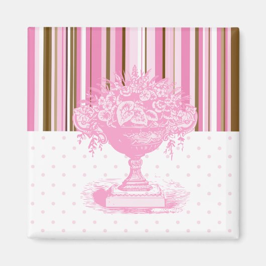 Aimant Brown et rose (Devant)