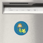 Aimant Brown Haired Mermaid (In Situ (Lave-vaisselle))