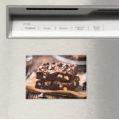 Aimant Brownies aux pépites de chocolat (In Situ (Lave-vaisselle))