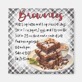 Aimant Brownies Recipe (Devant)
