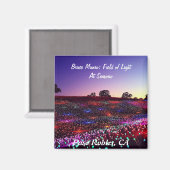 Aimant Bruce Munro, Field of Light, Paso Robles, CA. (Recto/Verso)