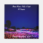 Aimant Bruce Munro, Field of Light, Paso Robles, CA. (Devant)