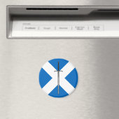 Aimant Bruce Sword sur Saltire (In Situ (Lave-vaisselle))