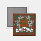 Aimant Bruce Tartan Shield (Recto/Verso)