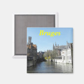 aimant Bruges Belgique (Recto/Verso)