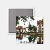 AIMANT BRUGGE, BELGIQUE (Recto/Verso)