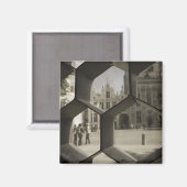 Aimant Brugge de l'aimant de gravure (Recto/Verso)