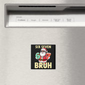 Aimant Bruh 67 Christmas Six Seven Meme Santa Boys 6 7 Ch (In Situ (Lave-vaisselle))
