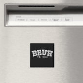 Aimant Bruh Aka Maman Amusante Fête des Mères Rétro Vinta (In Situ (Lave-vaisselle))