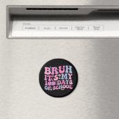Aimant Bruh C'est mes 100 jours d'école Papillon Disco (In Situ (Lave-vaisselle))