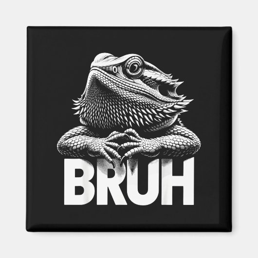 Aimant Bruh Dragon Barbu (Devant)