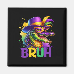 Aimant Bruh Mardi Gras Adolescents Garçons Enfants Alliga