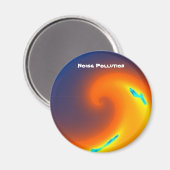 Aimant Bruit courant magnétique de pollution (Recto/Verso)