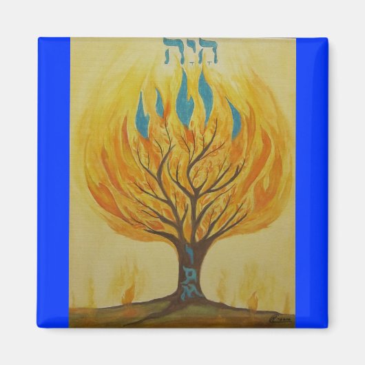 Aimant Brûler Bush-Je suis (Devant)