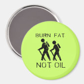 AIMANT BRÛLER LA GRAISSE. NON OIL. (RANDONNÉE) (Recto/Verso)