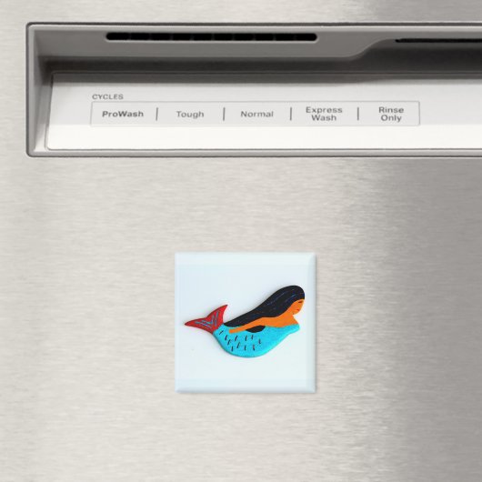 Aimant brunette mermaid aimnet (In Situ (Lave-vaisselle))