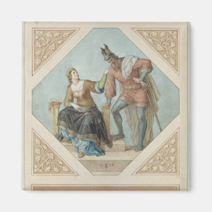 Aimant Brunhilde and Hagen, illustration pour 'The Niebel