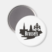 Aimant Bruxelles (Recto/Verso)