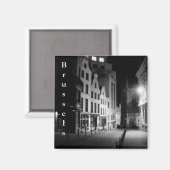Aimant Bruxelles par nuit (Recto/Verso)