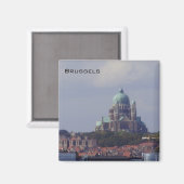Aimant Bruxelles - Sacré Coeur (Recto/Verso)