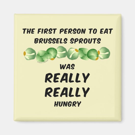 Aimant Bruxelles Sprouts (Devant)