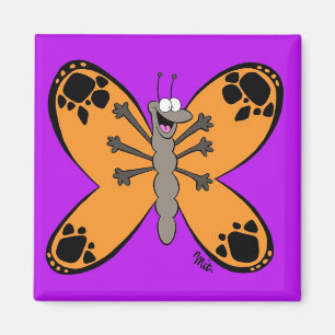 Aimant bruyant de papillon