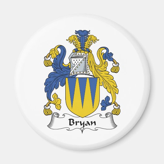 Aimant Bryan Family Crest (Devant)
