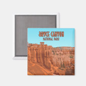 Aimant Bryce Canyon National Park Utah Vintage (Recto/Verso)