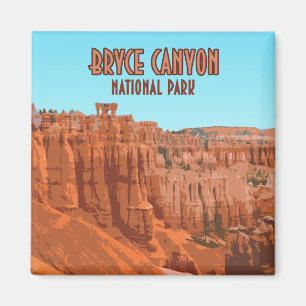 Aimant Bryce Canyon National Park Utah Vintage