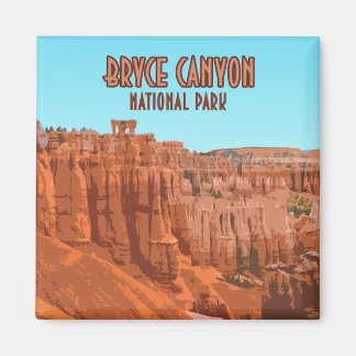 Aimant Bryce Canyon National Park Utah Vintage