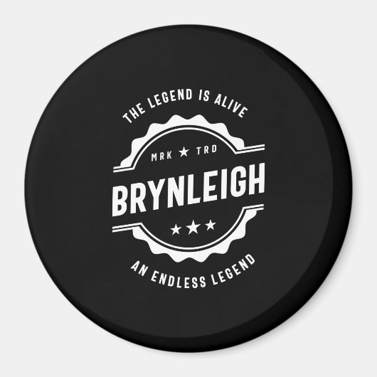 Aimant Brynleigh Nom personnel Anniversaire Cadeau (Devant)