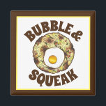 Aimant Bubble et Squeak Brunch Royaume-Uni Cuisine alimen<br><div class="desc">Le design des aliments est illustré d'une illustration originale de "bulle et squeak",  un plat britannique classique composé de chou et de pommes de terre,  et surmonté d'un oeuf.</div>