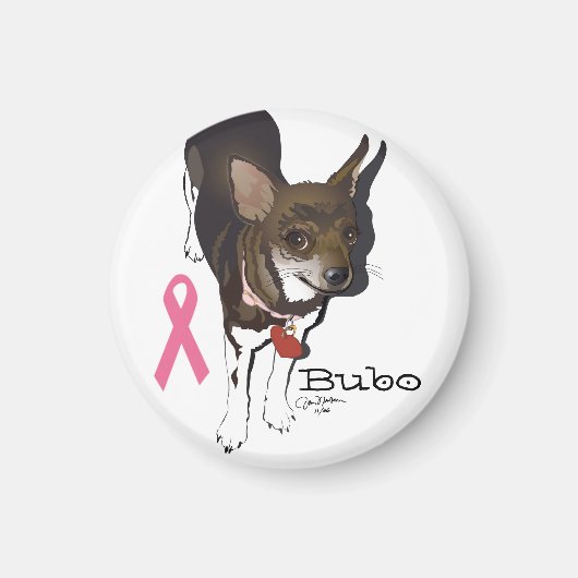 Aimant Bubo, le chihuahua (Devant)