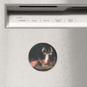 Aimant Buck Deer blanc (In Situ (Lave-vaisselle))