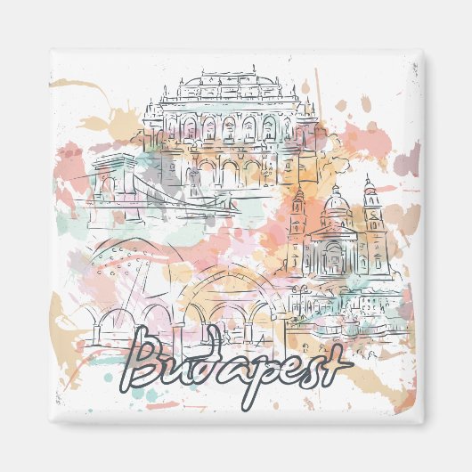 Aimant Budapest (Devant)