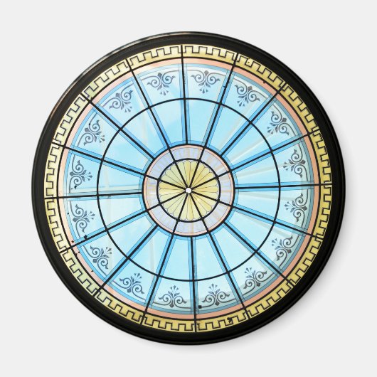 Aimant Budapest Garden Bazaar Château détail architecture (Devant)