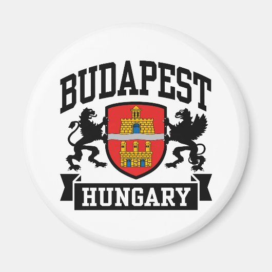 Aimant Budapest Hongrie (Devant)