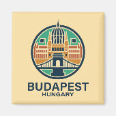 Aimant Budapest Hungary Europe (Devant)