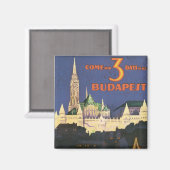 Aimant Budapest vintage (Recto/Verso)