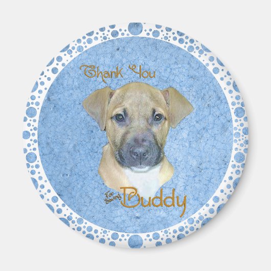 Aimant Buddy Blue (Devant)