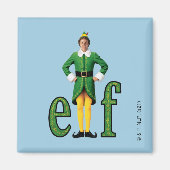 Aimant Buddy le logo Elf Movie (Devant)