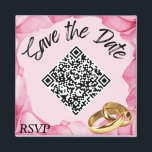 Aimant Budget Mariage Enregistrer la date de la négociati<br><div class="desc">Faites de vos moments spéciaux des moments vraiment mémorables avec notre Magnet "Save the Date" sur l'orchidée rose. Doté d'un arrière - plan d'orchidées roses époustouflant, cet élégant aimant est le moyen idéal d'annoncer votre événement en style. Ce qui distingue cet aimant est son code QR personnalisable et son texte...</div>