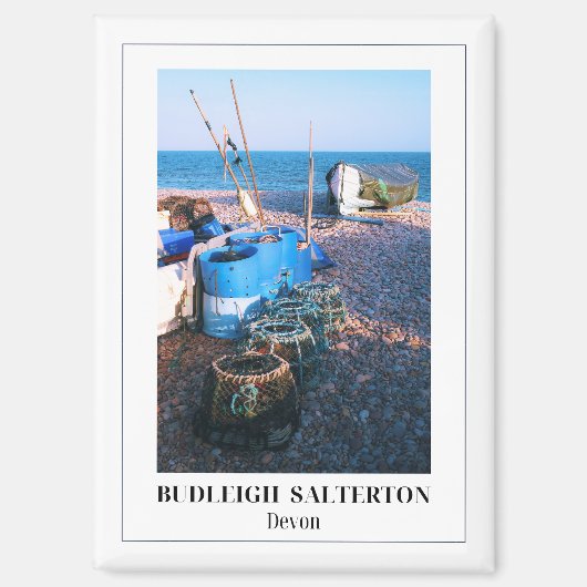 Aimant Budleigh Salterton, Devon, Angleterre (Recto)