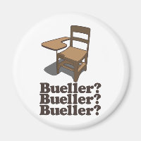 Bueller ? Bueller ? Bueller ?