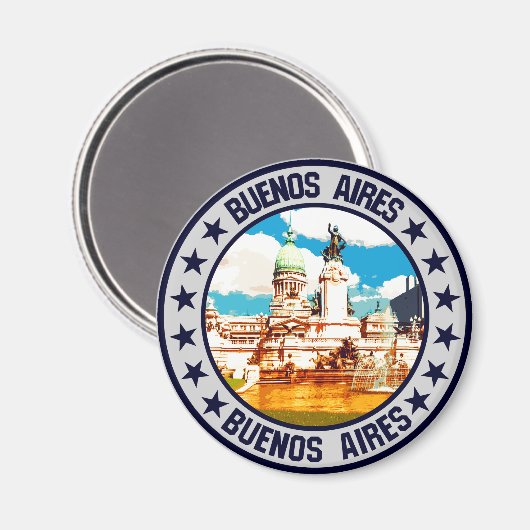 Aimant Buenos Aires (Recto/Verso)