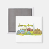 Aimant Buenos Aires, Argentine (Recto/Verso)